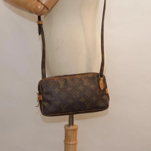 LOUIS VUITTON Monogram Marly Bandouliere Shoulder Bag M51828 LV Auth 89950 - Picture 13 of 15